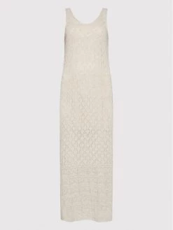 United Colors Of Benetton Γυναίκες Πλεκτά Φορέματα Φόρεμα υφασμάτινο 113BDV00D Μπεζ Regular Fit Μπεζ -United Colors Of Benetton Κατάστημα unnamed file 2982