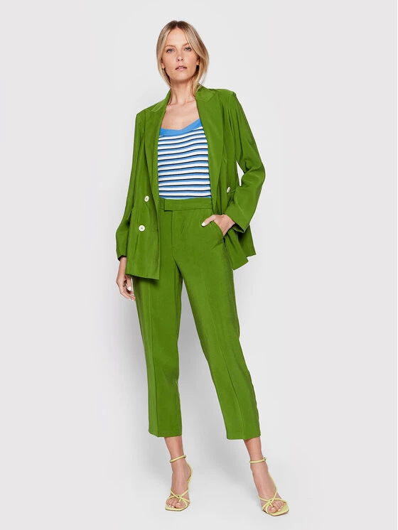 United Colors Of Benetton Γυναίκες Σακάκια & Μπλέιζερ Μπλέιζερ 2NTMDW00B Πράσινο Oversize Πράσινο 2 United Colors Of Benetton Γυναίκες Σακάκια & Μπλέιζερ Μπλέιζερ 2NTMDW00B Πράσινο Oversize Πράσινο - Image 2