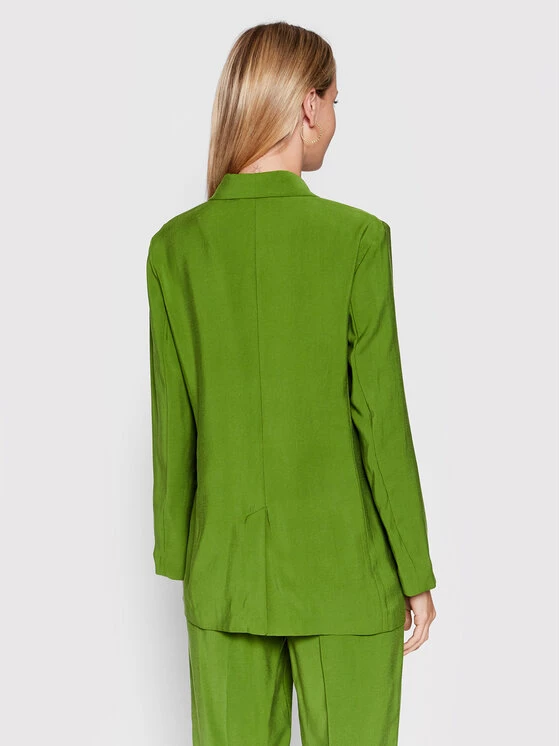United Colors Of Benetton Γυναίκες Σακάκια & Μπλέιζερ Μπλέιζερ 2NTMDW00B Πράσινο Oversize Πράσινο 3 United Colors Of Benetton Γυναίκες Σακάκια & Μπλέιζερ Μπλέιζερ 2NTMDW00B Πράσινο Oversize Πράσινο - Image 3
