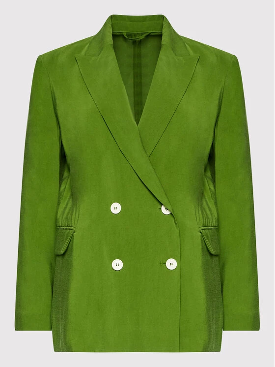 United Colors Of Benetton Γυναίκες Σακάκια & Μπλέιζερ Μπλέιζερ 2NTMDW00B Πράσινο Oversize Πράσινο 5 United Colors Of Benetton Γυναίκες Σακάκια & Μπλέιζερ Μπλέιζερ 2NTMDW00B Πράσινο Oversize Πράσινο - Image 5