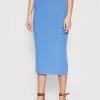 United Colors Of Benetton Γυναίκες Φούστες Pencil Φούστα Pencil 1098D0005 Μπλε Slim Fit Μπλε