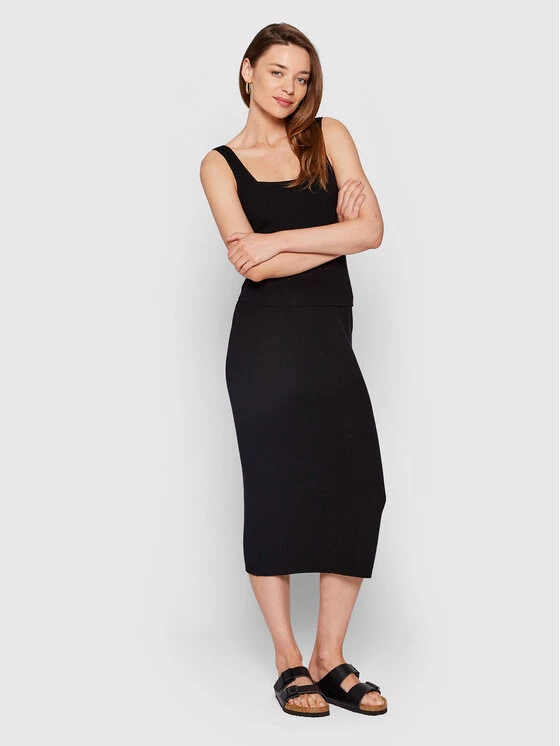 United Colors Of Benetton Γυναίκες Φούστες Pencil Φούστα Pencil 1098D0005 Μαύρο Slim Fit Μαύρο 2 United Colors Of Benetton Γυναίκες Φούστες Pencil Φούστα Pencil 1098D0005 Μαύρο Slim Fit Μαύρο - Image 2