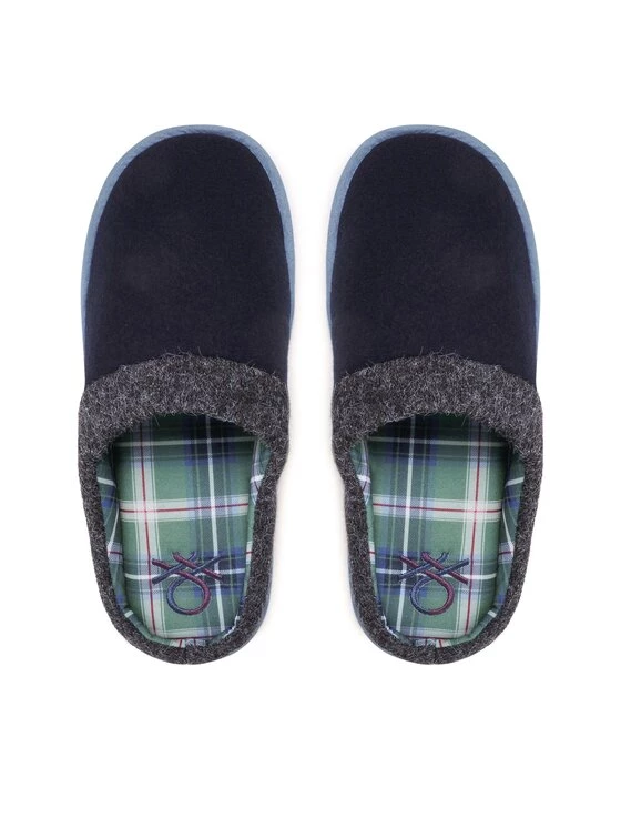 United Colors Of Benetton Άνδρες Παντόφλες Σπιτιού 2A&Cfall 8H4K2D008 Σκούρο μπλε Σκούρο μπλε 5 United Colors Of Benetton Άνδρες Παντόφλες Σπιτιού 2A&Cfall 8H4K2D008 Σκούρο μπλε Σκούρο μπλε - Image 5