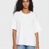 United Colors Of Benetton Γυναίκες T-shirts T-Shirt 3FWFD1028 Λευκό Oversize Λευκό