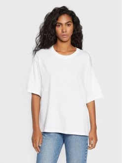 United Colors Of Benetton Γυναίκες T-shirts T-Shirt 3FWFD1028 Λευκό Oversize Λευκό
