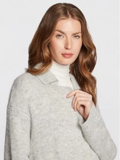 United Colors Of Benetton Γυναίκες Ζακέτες Ζακέτα 1VAADN005 Γκρι Regular Fit Γκρι -United Colors Of Benetton Κατάστημα unnamed file 3086