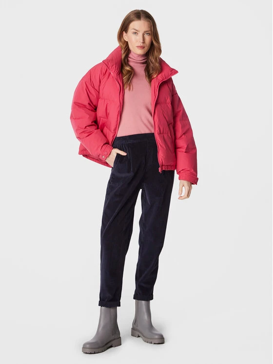 United Colors Of Benetton Γυναίκες Υφασμάτινα Παντελόνια Παντελόνι υφασμάτινο 4HA2556K4 Σκούρο μπλε Loose Fit Σκούρο μπλε 2 United Colors Of Benetton Γυναίκες Υφασμάτινα Παντελόνια Παντελόνι υφασμάτινο 4HA2556K4 Σκούρο μπλε Loose Fit Σκούρο μπλε - Image 2