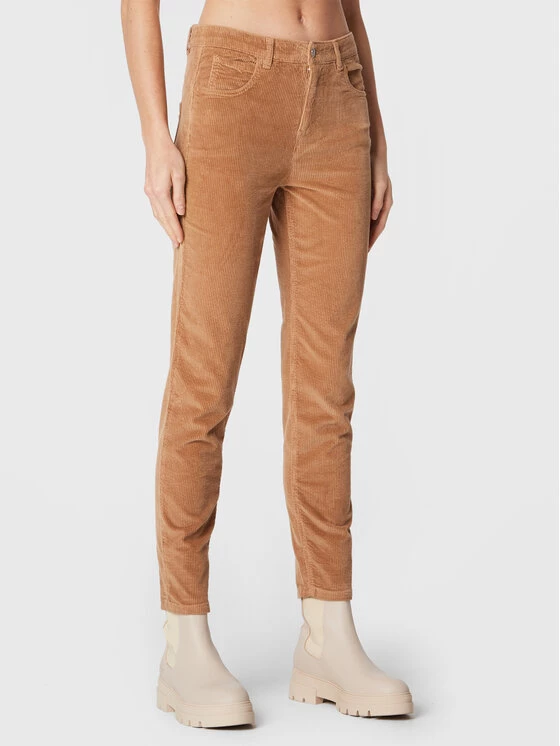 United Colors Of Benetton Γυναίκες Υφασμάτινα Παντελόνια Παντελόνι υφασμάτινο 4HA2DE00S Καφέ Skinny Fit Καφέ 1 United Colors Of Benetton Γυναίκες Υφασμάτινα Παντελόνια Παντελόνι υφασμάτινο 4HA2DE00S Καφέ Skinny Fit Καφέ