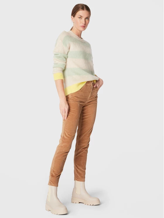 United Colors Of Benetton Γυναίκες Υφασμάτινα Παντελόνια Παντελόνι υφασμάτινο 4HA2DE00S Καφέ Skinny Fit Καφέ 2 United Colors Of Benetton Γυναίκες Υφασμάτινα Παντελόνια Παντελόνι υφασμάτινο 4HA2DE00S Καφέ Skinny Fit Καφέ - Image 2