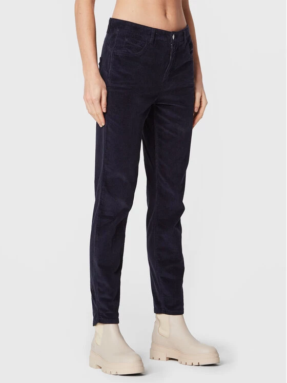 United Colors Of Benetton Γυναίκες Υφασμάτινα Παντελόνια Παντελόνι υφασμάτινο 4HA2DE00S Σκούρο μπλε Regular Fit Σκούρο μπλε 1 United Colors Of Benetton Γυναίκες Υφασμάτινα Παντελόνια Παντελόνι υφασμάτινο 4HA2DE00S Σκούρο μπλε Regular Fit Σκούρο μπλε