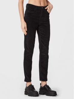 United Colors Of Benetton Γυναίκες Υφασμάτινα Παντελόνια Παντελόνι υφασμάτινο 4HA2DE00S Μαύρο Regular Fit Μαύρο