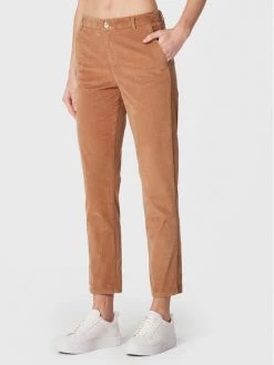 United Colors Of Benetton Γυναίκες Υφασμάτινα Παντελόνια Παντελόνι υφασμάτινο 4AH7DF020 Μπεζ Regular Fit Μπεζ