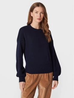 United Colors Of Benetton Γυναίκες Πουλόβερ 1244D103H Σκούρο μπλε Regular Fit Σκούρο μπλε