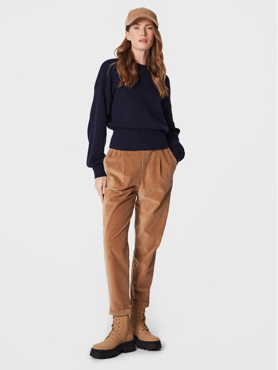 United Colors Of Benetton Γυναίκες Πουλόβερ 1244D103H Σκούρο μπλε Regular Fit Σκούρο μπλε 2 United Colors Of Benetton Γυναίκες Πουλόβερ 1244D103H Σκούρο μπλε Regular Fit Σκούρο μπλε - Image 2