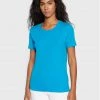 United Colors Of Benetton Γυναίκες T-shirts T-Shirt 3GA2E16A0 Μπλε Regular Fit Μπλε