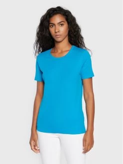 United Colors Of Benetton Γυναίκες T-shirts T-Shirt 3GA2E16A0 Μπλε Regular Fit Μπλε