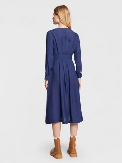 United Colors Of Benetton Γυναίκες Καθημερινά Φορέματα Φόρεμα καθημερινό 4ZVYDV01Z Μπλε Regular Fit Μπλε -United Colors Of Benetton Κατάστημα unnamed file 3230