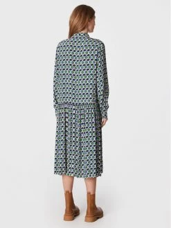 United Colors Of Benetton Γυναίκες Φορέματα σε Στυλ Πουκάμισο & Σεμιζιέ Φόρεμα πουκάμισο 48D8DV01W Έγχρωμο Regular Fit Έγχρωμο -United Colors Of Benetton Κατάστημα unnamed file 3245