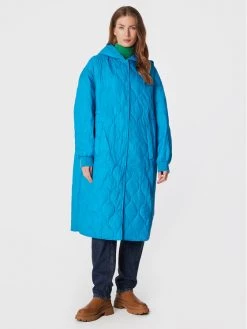 United Colors Of Benetton Γυναίκες Πουπουλένια Μπουφάν Μπουφάν πουπουλένιο 25WUDN00T Μπλε Oversize Μπλε