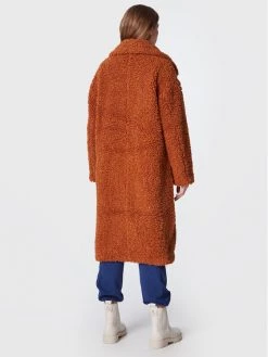 United Colors Of Benetton Γυναίκες Γούνες & Πανωφόρια από προβιά Δέρμα προβάτου 2EYHDN00R Καφέ Loose Fit Καφέ -United Colors Of Benetton Κατάστημα unnamed file 3261