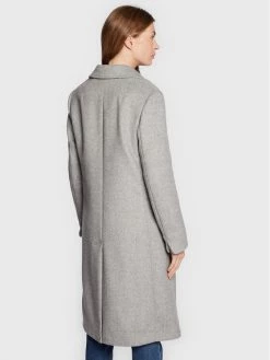 United Colors Of Benetton Γυναίκες Χειμωνιάτικα Παλτά Μάλλινο παλτό 22H9DN00O Γκρι Regular Fit Γκρι -United Colors Of Benetton Κατάστημα unnamed file 3284