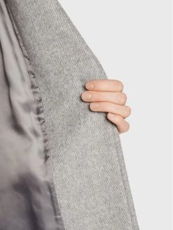 United Colors Of Benetton Γυναίκες Χειμωνιάτικα Παλτά Μάλλινο παλτό 22H9DN00O Γκρι Regular Fit Γκρι -United Colors Of Benetton Κατάστημα unnamed file 3287