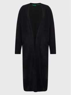 United Colors Of Benetton Γυναίκες Ζακέτες Ζακέτα 1044D600W Μαύρο Regular Fit Μαύρο