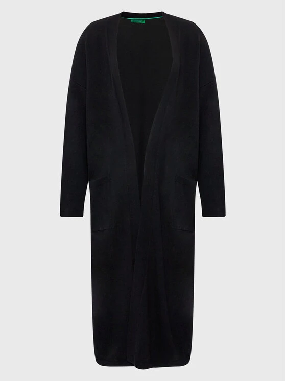 United Colors Of Benetton Γυναίκες Ζακέτες Ζακέτα 1044D600W Μαύρο Regular Fit Μαύρο 1 United Colors Of Benetton Γυναίκες Ζακέτες Ζακέτα 1044D600W Μαύρο Regular Fit Μαύρο