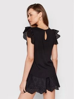 United Colors Of Benetton Γυναίκες Μπλουζάκια Μπλουζάκι 3PQYD101C Μαύρο Regular Fit Μαύρο -United Colors Of Benetton Κατάστημα unnamed file 3322