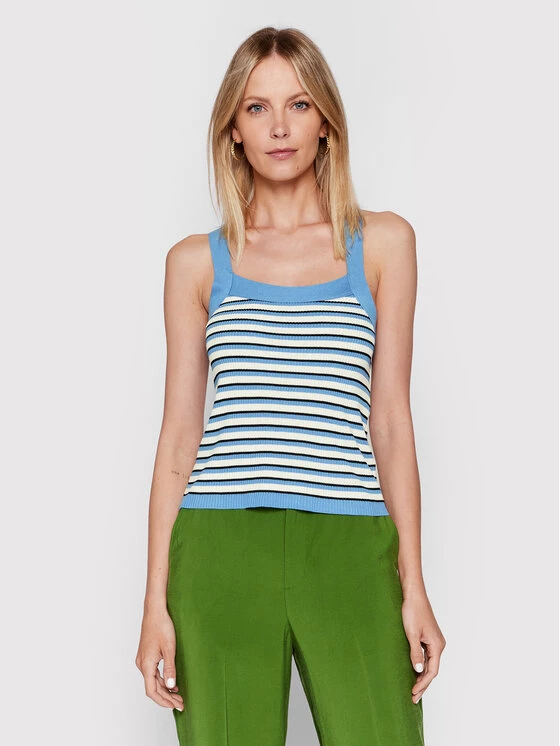 United Colors Of Benetton Γυναίκες Tops Τοπ 1084DH004 Μπλε Regular Fit Μπλε 1 United Colors Of Benetton Γυναίκες Tops Τοπ 1084DH004 Μπλε Regular Fit Μπλε