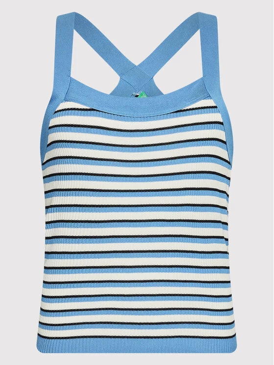 United Colors Of Benetton Γυναίκες Tops Τοπ 1084DH004 Μπλε Regular Fit Μπλε 5 United Colors Of Benetton Γυναίκες Tops Τοπ 1084DH004 Μπλε Regular Fit Μπλε - Image 5