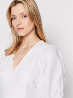 United Colors Of Benetton Γυναίκες Καθημερινά Φορέματα Φόρεμα καθημερινό 4AGHDV01I Λευκό Regular Fit Λευκό -United Colors Of Benetton Κατάστημα unnamed file 3366