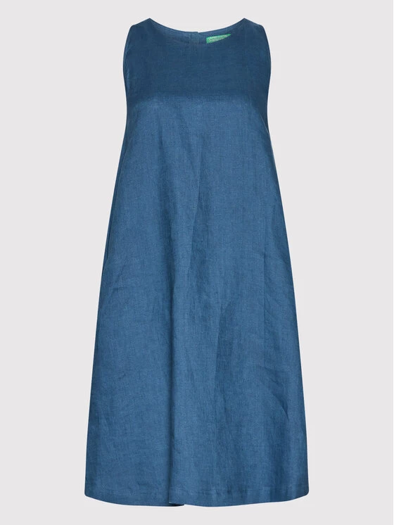 United Colors Of Benetton Γυναίκες Καλοκαιρινά Φορέματα Φόρεμα καλοκαιρινό 4AGH5VC73 Σκούρο μπλε Regular Fit Σκούρο μπλε 5 United Colors Of Benetton Γυναίκες Καλοκαιρινά Φορέματα Φόρεμα καλοκαιρινό 4AGH5VC73 Σκούρο μπλε Regular Fit Σκούρο μπλε - Image 5