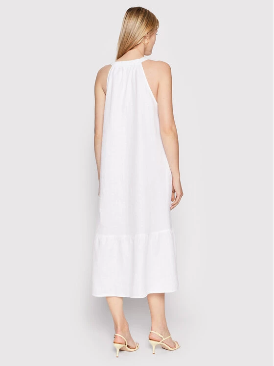 United Colors Of Benetton Γυναίκες Καλοκαιρινά Φορέματα Φόρεμα καλοκαιρινό 4AGHDV01J Λευκό Regular Fit Λευκό 3 United Colors Of Benetton Γυναίκες Καλοκαιρινά Φορέματα Φόρεμα καλοκαιρινό 4AGHDV01J Λευκό Regular Fit Λευκό - Image 3