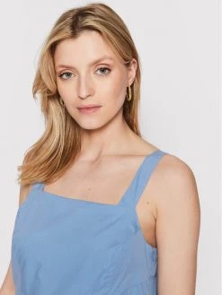 United Colors Of Benetton Γυναίκες Καθημερινά Φορέματα Φόρεμα καθημερινό 4EW7DV01O Μπλε Regular Fit Μπλε -United Colors Of Benetton Κατάστημα unnamed file 3411