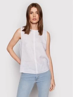 United Colors Of Benetton Γυναίκες Μπλουζάκια Μπλουζάκι 5BMLDQ01N Λευκό Regular Fit Λευκό