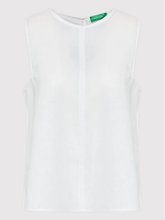 United Colors Of Benetton Γυναίκες Μπλουζάκια Μπλουζάκι 5BMLDQ01N Λευκό Regular Fit Λευκό 5 United Colors Of Benetton Γυναίκες Μπλουζάκια Μπλουζάκι 5BMLDQ01N Λευκό Regular Fit Λευκό - Image 5