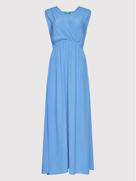 United Colors Of Benetton Γυναίκες Καθημερινά Φορέματα Φόρεμα καθημερινό 43A0DV01N Μπλε Regular Fit Μπλε 5 United Colors Of Benetton Γυναίκες Καθημερινά Φορέματα Φόρεμα καθημερινό 43A0DV01N Μπλε Regular Fit Μπλε - Image 5