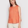 United Colors Of Benetton Γυναίκες Μπλουζάκια Μπλουζάκι 5BMLDQ01N Πορτοκαλί Regular Fit Πορτοκαλί