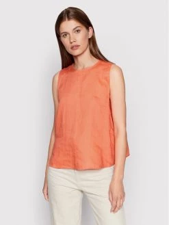 United Colors Of Benetton Γυναίκες Μπλουζάκια Μπλουζάκι 5BMLDQ01N Πορτοκαλί Regular Fit Πορτοκαλί