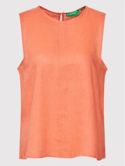 United Colors Of Benetton Γυναίκες Μπλουζάκια Μπλουζάκι 5BMLDQ01N Πορτοκαλί Regular Fit Πορτοκαλί -United Colors Of Benetton Κατάστημα unnamed file 3462