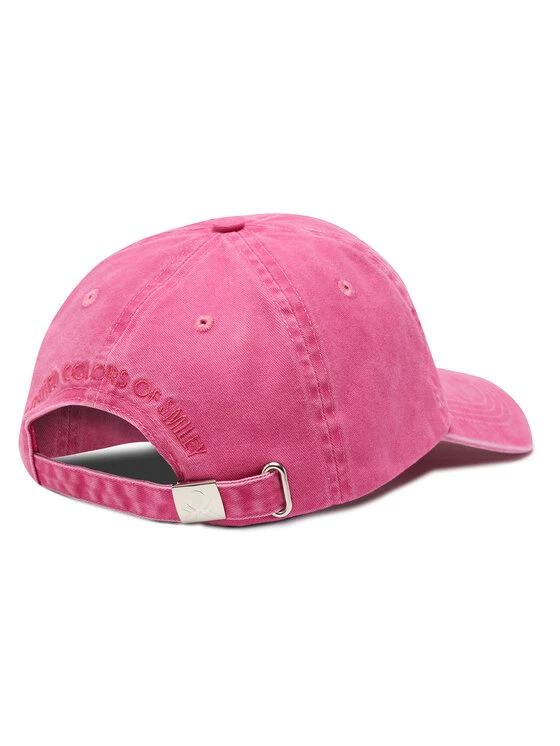 United Colors Of Benetton Γυναίκες Καπέλα Jockey Καπέλο Jockey 6G1PUA008 Ροζ Ροζ 3 United Colors Of Benetton Γυναίκες Καπέλα Jockey Καπέλο Jockey 6G1PUA008 Ροζ Ροζ - Image 3