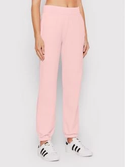 United Colors Of Benetton Γυναίκες Παντελόνια Φόρμας Παντελόνι φόρμας 3HQLDF007 Ροζ Casual Fit Ροζ