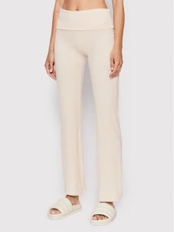 United Colors Of Benetton Γυναίκες Υφασμάτινα Παντελόνια Παντελόνι υφασμάτινο 3O4P3F00P Μπεζ Slim Fit Μπεζ