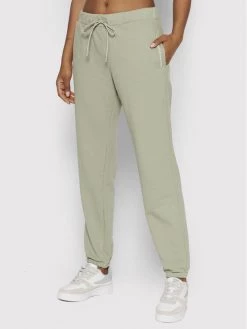 United Colors Of Benetton Γυναίκες Παντελόνια Φόρμας Παντελόνι φόρμας 31NB3F00N Πράσινο Regular Fit Πράσινο