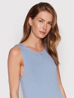 United Colors Of Benetton Γυναίκες Καθημερινά Φορέματα Φόρεμα καθημερινό 31UCDV004 Μπλε Slim Fit Μπλε -United Colors Of Benetton Κατάστημα unnamed file 3678