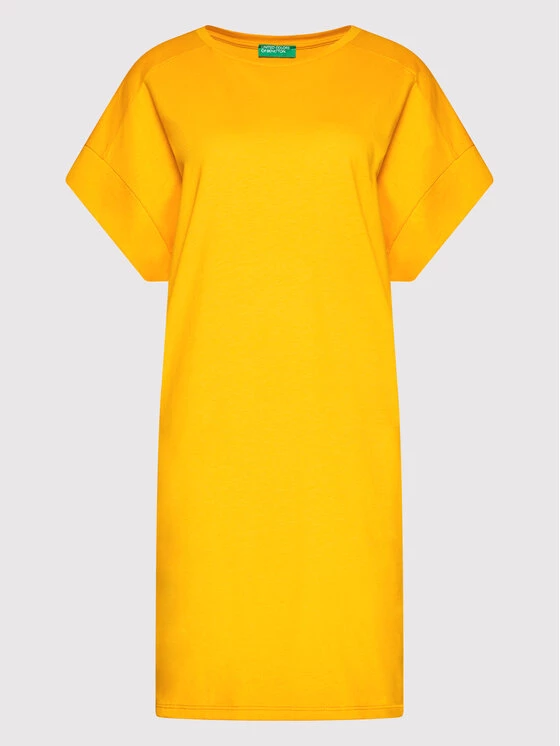 United Colors Of Benetton Γυναίκες Καθημερινά Φορέματα Φόρεμα καθημερινό 3BL0DV003 Πορτοκαλί Relaxed Fit Πορτοκαλί 5 United Colors Of Benetton Γυναίκες Καθημερινά Φορέματα Φόρεμα καθημερινό 3BL0DV003 Πορτοκαλί Relaxed Fit Πορτοκαλί - Image 5