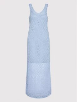 United Colors Of Benetton Γυναίκες Πλεκτά Φορέματα Φόρεμα υφασμάτινο 113BDV00D Μπλε Regular Fit Μπλε -United Colors Of Benetton Κατάστημα unnamed file 3694