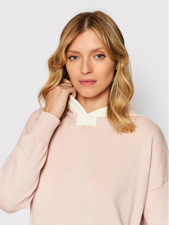 United Colors Of Benetton Γυναίκες Πουλόβερ 10983M00G Ροζ Regular Fit Ροζ 4 United Colors Of Benetton Γυναίκες Πουλόβερ 10983M00G Ροζ Regular Fit Ροζ - Image 4