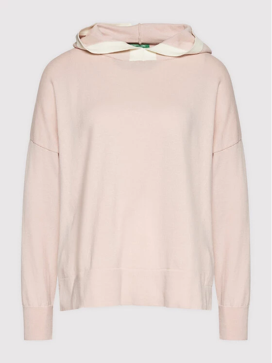 United Colors Of Benetton Γυναίκες Πουλόβερ 10983M00G Ροζ Regular Fit Ροζ 5 United Colors Of Benetton Γυναίκες Πουλόβερ 10983M00G Ροζ Regular Fit Ροζ - Image 5